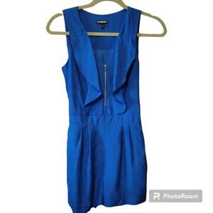 EXPRESS Blue Women's Romper Size 0